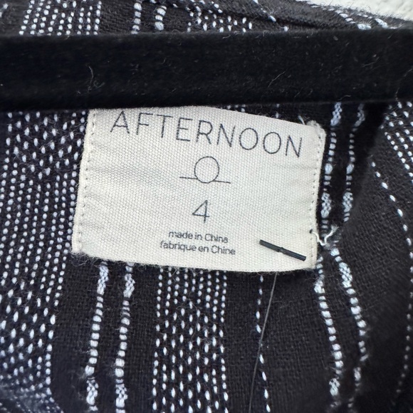 New Anthropologie x AFTERNOON Siobhan Tunic Dress size 4 Black Long Sleeve - Picture 7 of 15